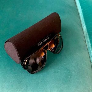 Dolce and Gabbana Aviator Sunglasses